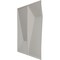 Ekena Millwork 11 7/8in. W x 11 7/8in. H Locke EnduraWall Decorative 3D Wall Panel Covers 0.98 Sq. Ft. WP12X12LOCST - alternate 2